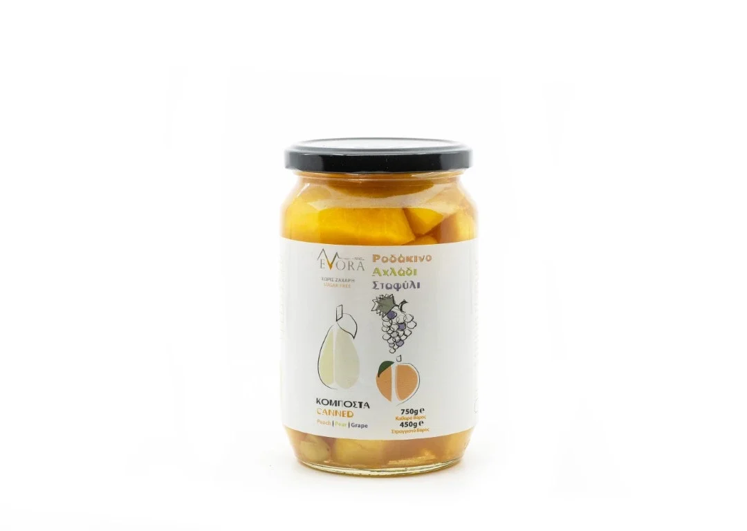 Κομπόστα Φρούτων Mix, 750g - Χωρίς Ζάχαρη